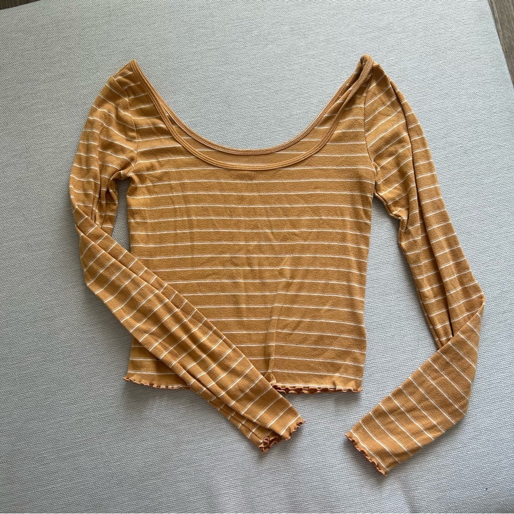 Long Sleeve Striped Shirt